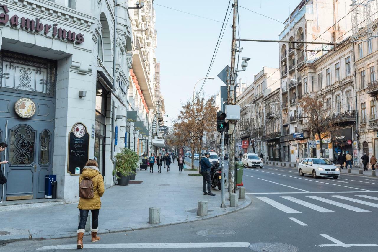 Brezoianu Spacious Flat 부쿠레슈티 외부 사진