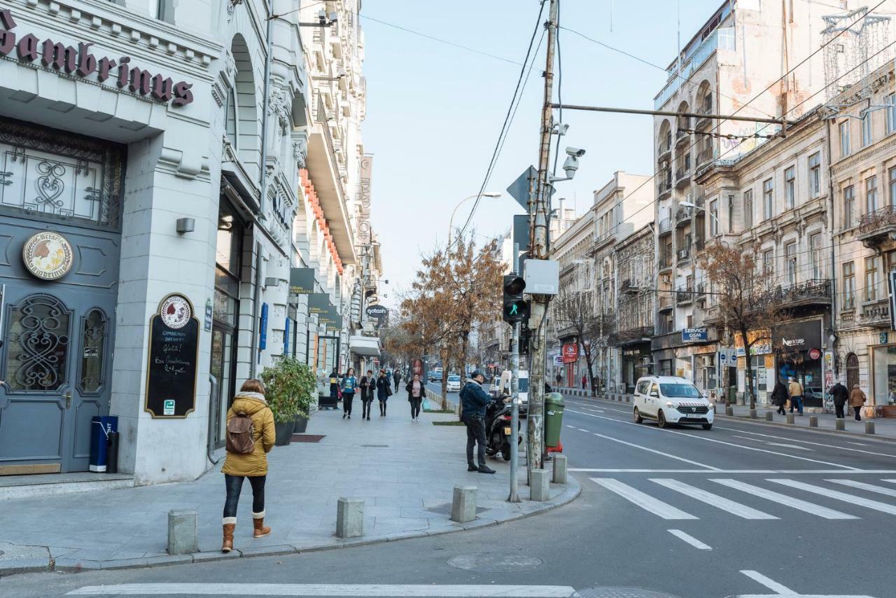 Brezoianu Spacious Flat 부쿠레슈티 외부 사진